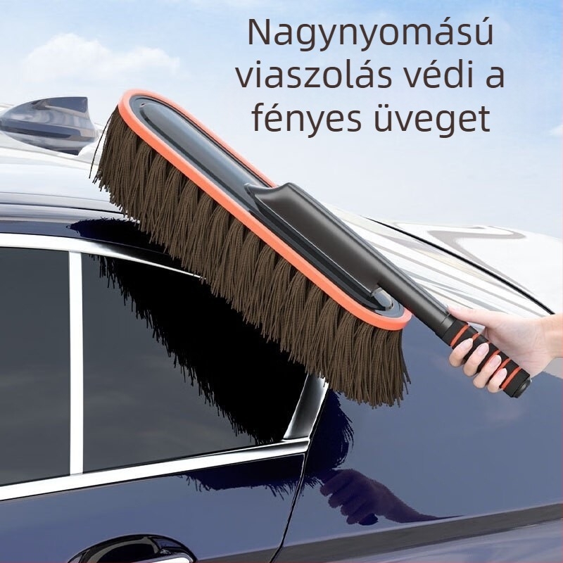 Autómosó mop, Viasz ecset, Hosszabbítható poroló ecset, Autó tisztító eszköz
