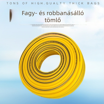 Otthon használható teleszkópos tömlő autómosáshoz és kert öntözéséhez, rugalmas, nagy nyomású, hordozható vízcső