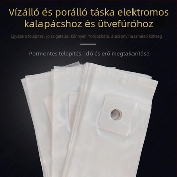 Elektromos és ütvefúró porzsák, vastagított anti-szennyeződés védelem, porálló és vízálló kiegészítő (Feszültség: 36; Alkalmas rozsdamentes acélhoz)