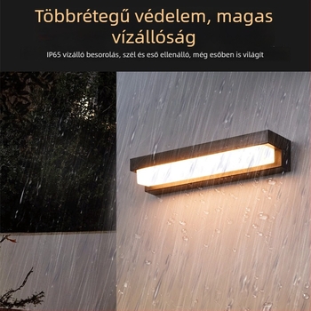 Napelemes kültéri falikar - LED-modul (IP54; 6V; 2-4W; Modell 1021)
