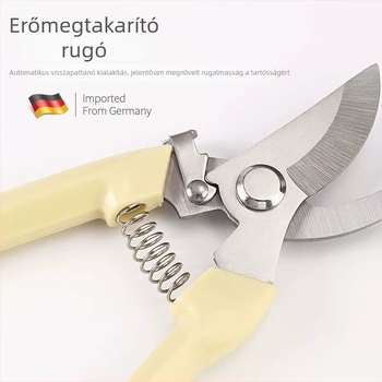 Neck Strength Metszőolló kertészkedéshez, ágak vágásához, virágkötéshez és gyümölcsfák ágainak metséséhez