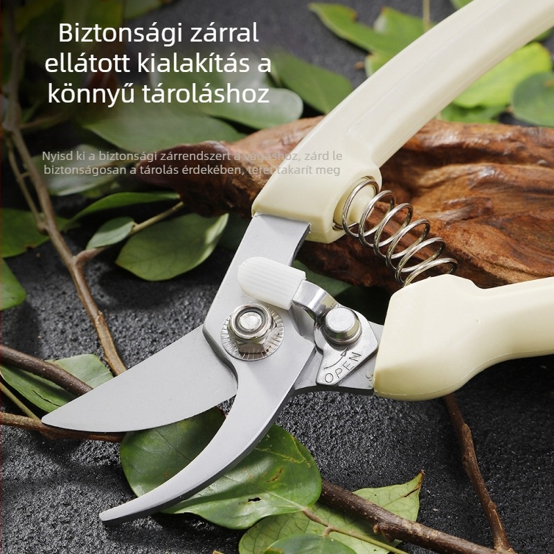 Metszőolló – Multifunkcionális kerti olló gyümölcsöskertben történő szedéshez és ágak vágásához