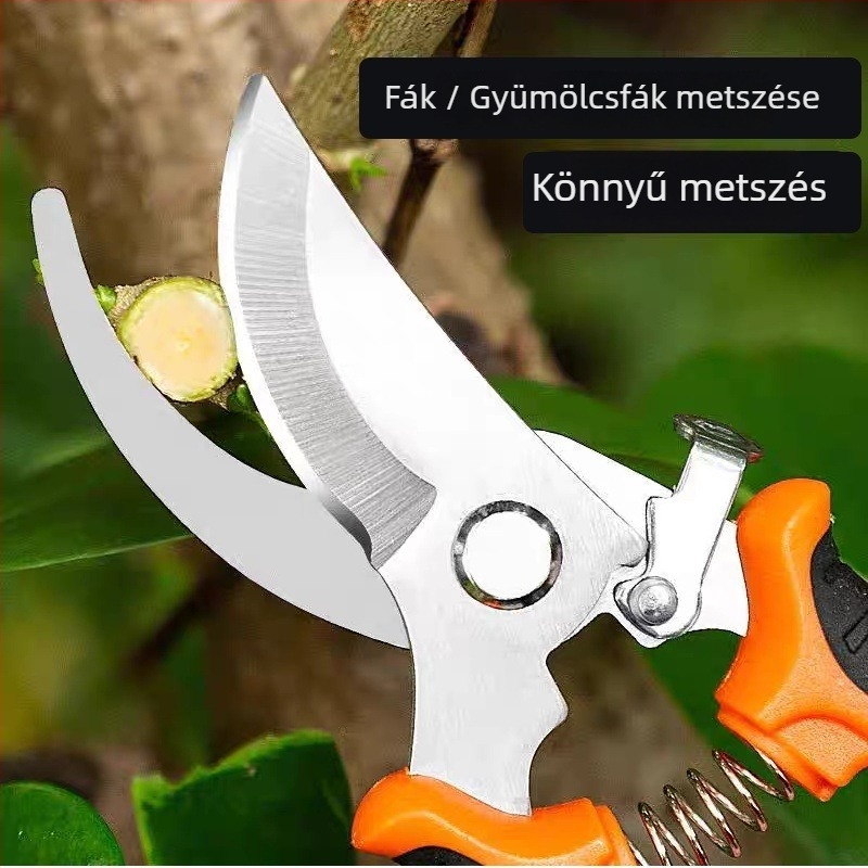 Sibang Metszőolló – Többfunkciós kerti eszköz készlet, rozsdamentes acélból, gyümölcs- és ágvágásra