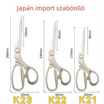Ötvözött szabóolló a textilek vágására és varrására, rozsdamentes acél, többfunkciós vágás ruhához, bőrhöz és papírhoz