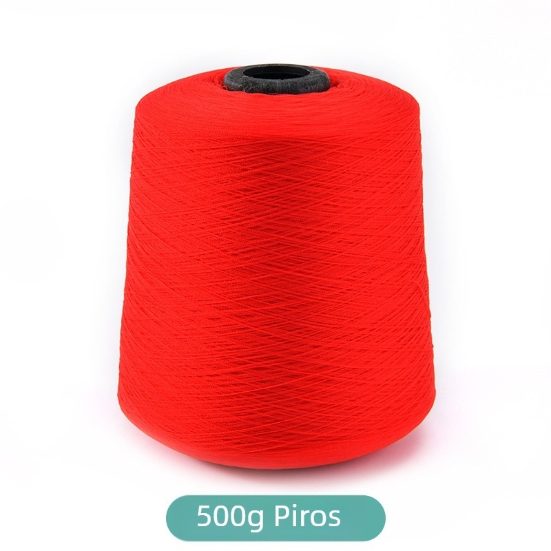 Poliészter overlock szál, 500 g, 150D, kód 112#, alkalmas cipőkhöz és sapkákhoz, ruházathoz és varráshoz