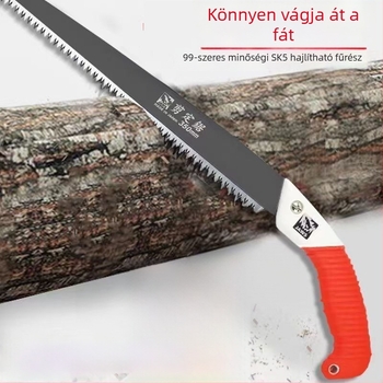 Great White Shark kézi fűrész – pengéje magas mangántartalmú acél, faágak és fák vágására