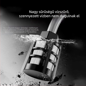 Akkumulátoros, hordozható magasnyomású vízpisztoly – szett autómosáshoz, mezőgazdasági öntözéshez és kerthez