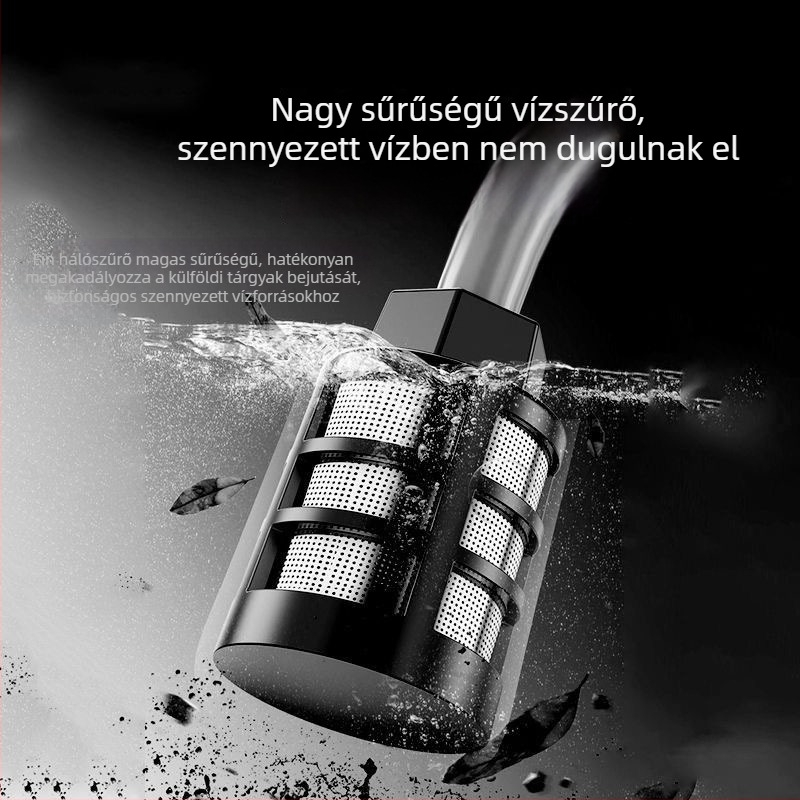 Akkumulátoros, hordozható magasnyomású vízpisztoly – szett autómosáshoz, mezőgazdasági öntözéshez és kerthez