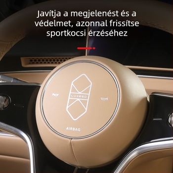 Zhijie R7 kormánykerék logó dekoratív matrica, belső S7 logó
