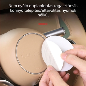 Zhijie R7 kormánykerék logó dekoratív matrica, belső S7 logó