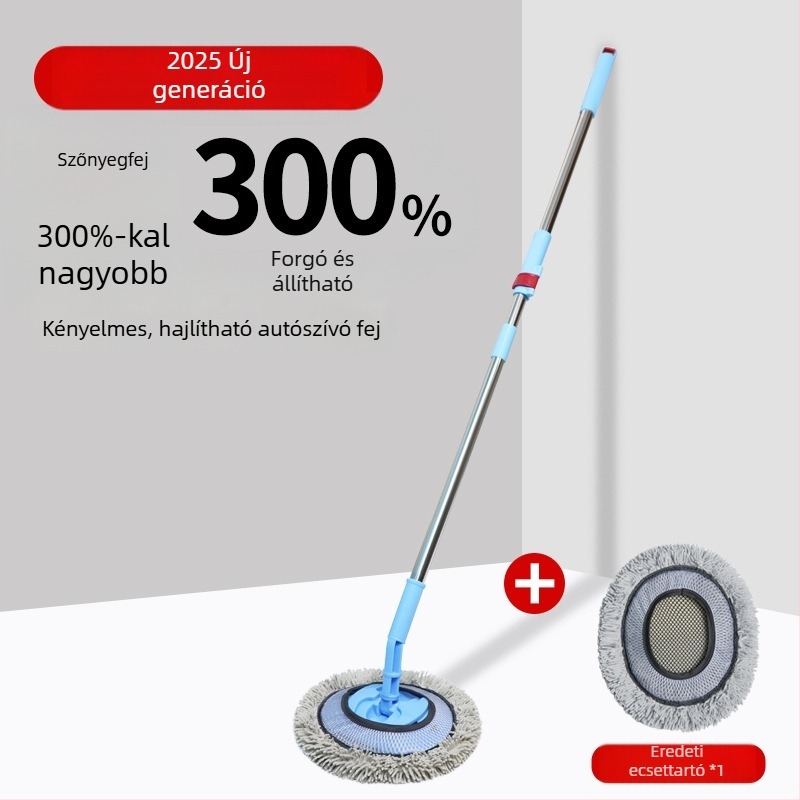 Rozsdamentes acél nyélű autómosó mop, összecsukható, nem karcolja a fényezést, tartós – hiteles magánmárka Zhen shang, testreszabható