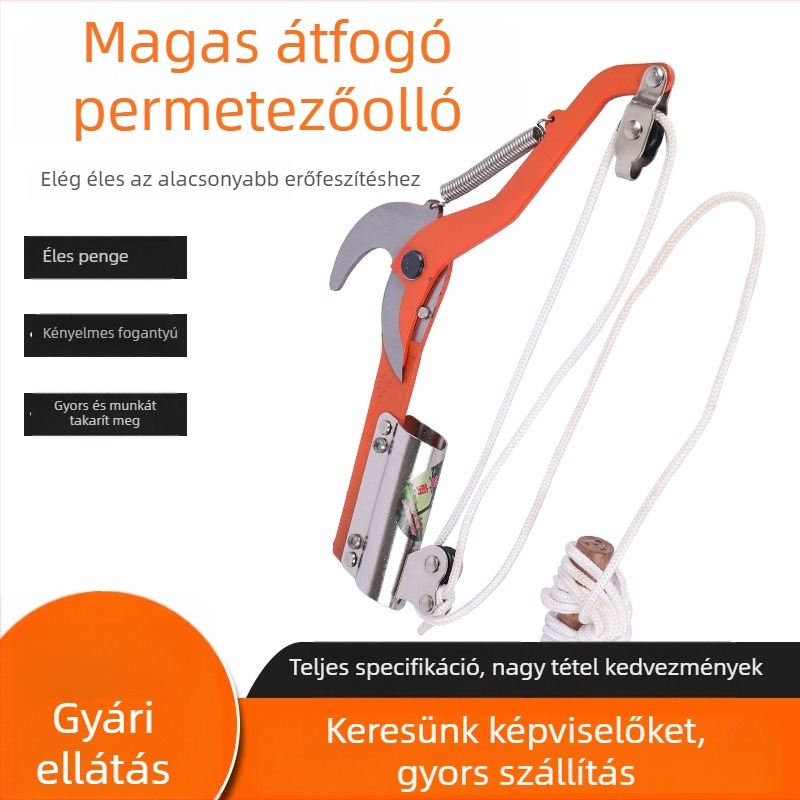 Teleszkópos ágvágó olló – penge hossza 75 mm, teljes hossz 310 mm, súly 540 g