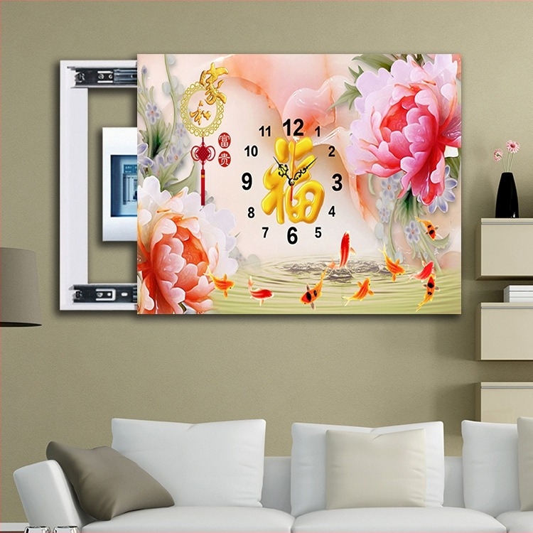 Gyémántfestő készlet — modern minimalista stílus, vászon, motívum növények és virágok, nappaliba, kód Y2589