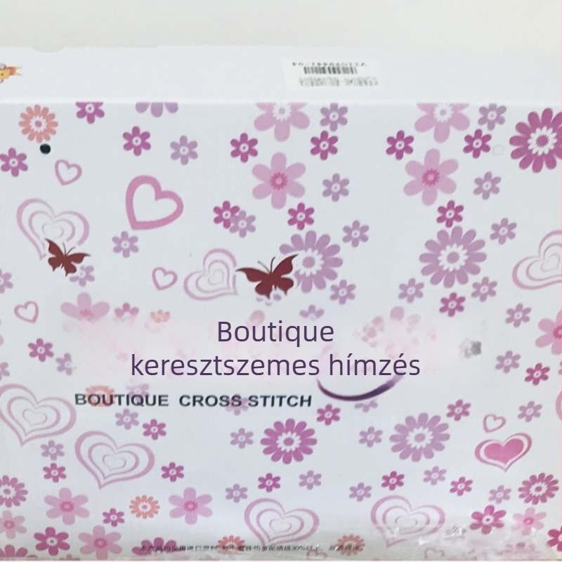 Pamut anyagú keresztszemes készlet – kínai stílusú sorozat