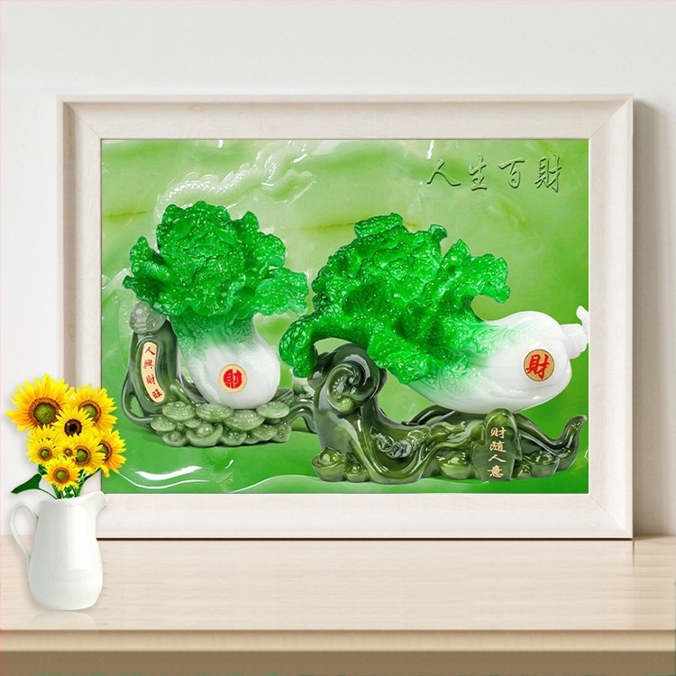 Gyémántfestő készlet keresztszemeshez – Modern minimalist textile art, kínai stílusú sorozat