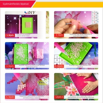 Keresztszövés készlet: Nylon 11CT anyag, Cartoon/Anime minta, Fanmeijia CBL0023