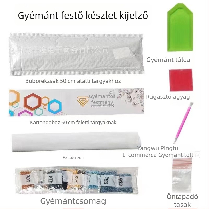 Gyémántfestő készlet – Conan, teljes gyémánt, Fanmei's Home márka, modern letisztult stílus