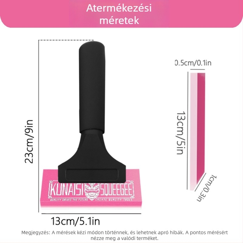 Coolness ötvözet kaparó az autóablakok tisztításához