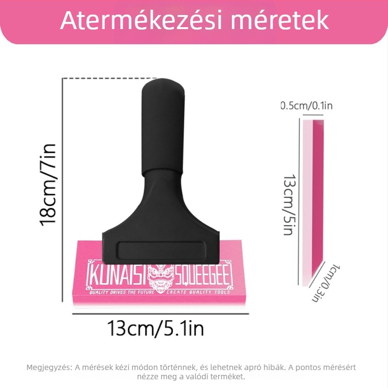 Coolness ötvözet kaparó az autóablakok tisztításához