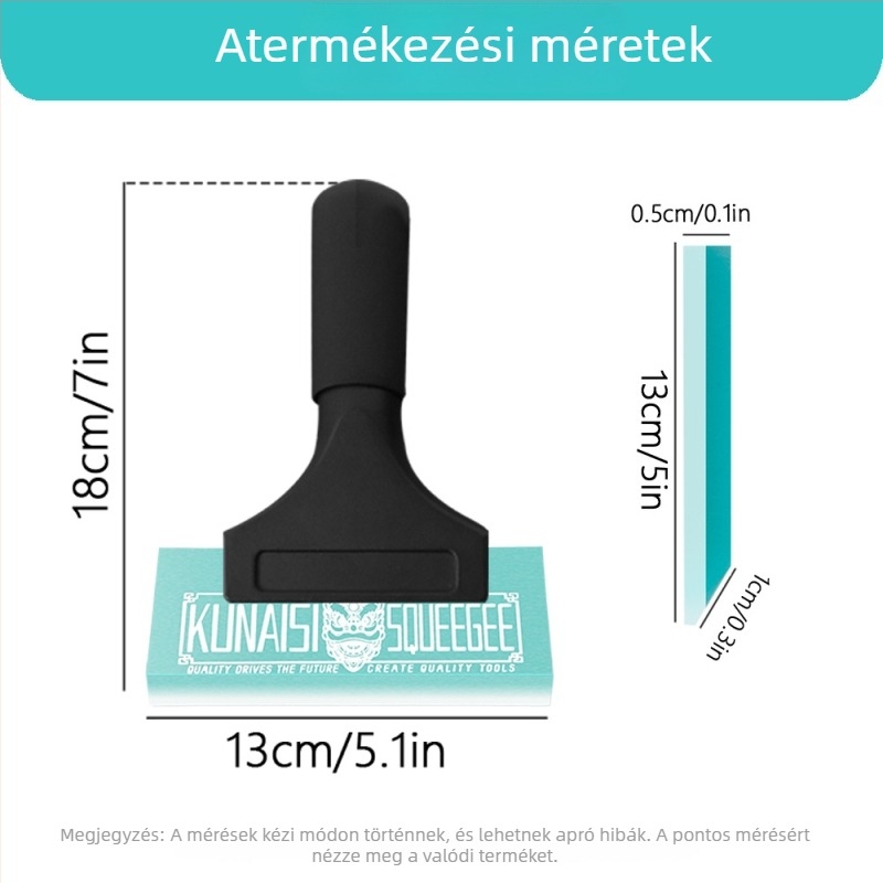 Coolness ötvözet kaparó az autóablakok tisztításához