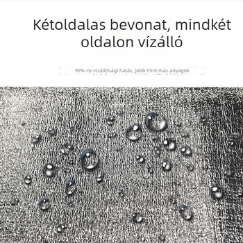 Vízálló kemping matrac, vastag sátor‑alvó matrac, EVA‑alumínium fóliával, kültéri használatra