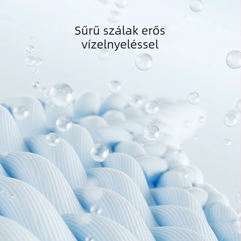 Uniszex fürdőköpeny, nedvszívó, gyorsan száradó, viselhető törölköző négy évszakhoz, 2025-ös modell