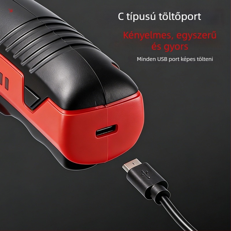 Újra tölthető elektromos olló textilekhez – otthoni használatra, vágás bőrt, textileket, szőnyegeket és függönyöket