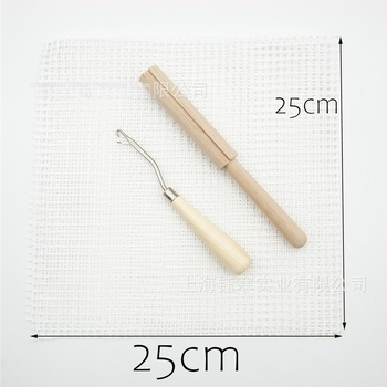 DIY szőnyegfonal vágóeszközök készlet szegmentált hímzéshez