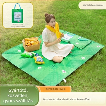Oxford vászonból készült piknik matrac, csúszásmentes, nedvességálló, kempingezéshez, 1–2 személy számára