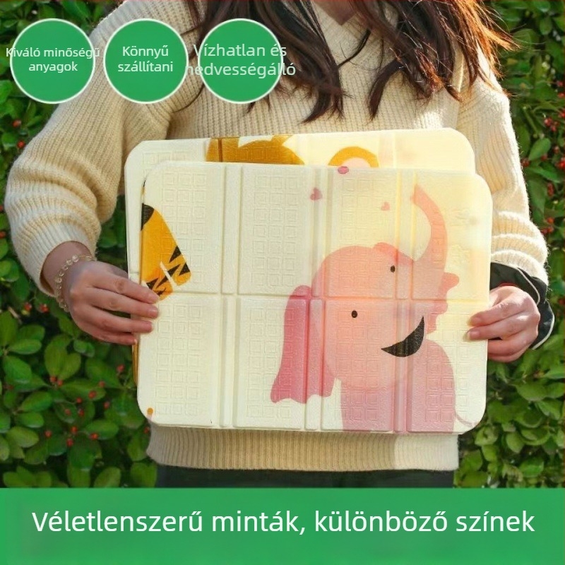 Összecsukható nedvességálló matrac kempingezéshez – XPE, modell Hwkzdzd, 1–2 személynek, csúszásmentes és nedvességálló