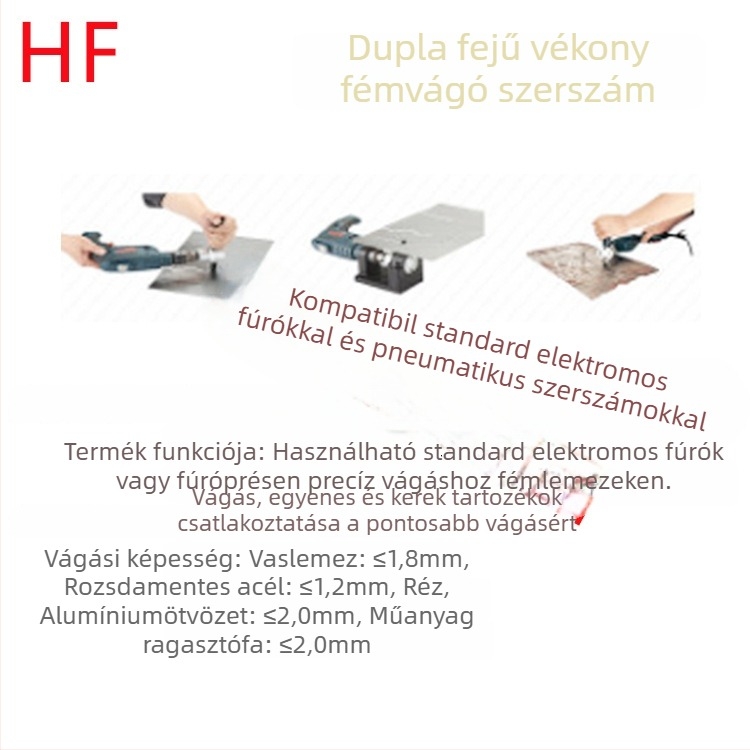 HF 160A Elektromos lemezolló vaslemezhez, 24V