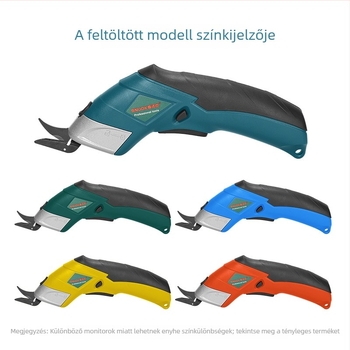 Textil- és bőrcsiszolásra szolgáló elektromos olló - SNUOK; Újratölthető lítium akkumulátor; Névleges feszültség: DC 3.6V; Alkalmas textilek és bőr vágására/fazonírozására; Feszültségtartomány: AC 50–250V