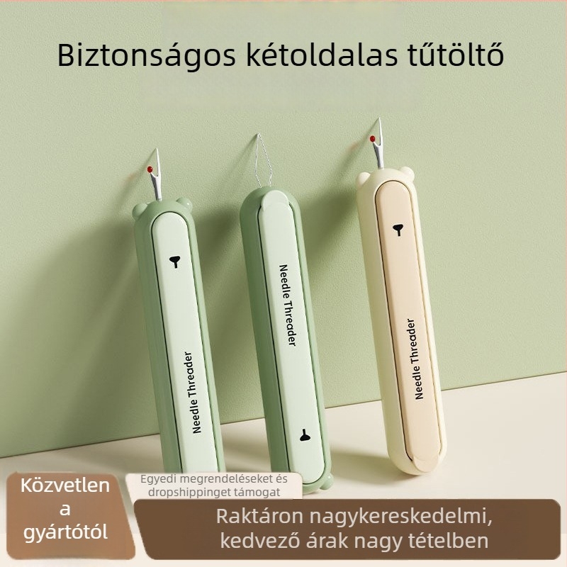 Needle threader, kétfunkciós varrótű-eltávolító, cérnaválasztó, minimalist stílus, Zhejiang eredet