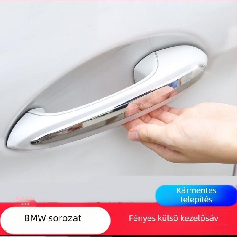 Külső kilincsvédő lemez – rozsdamentes acél | Modell 23452432 | Nincs logó | Nincs testreszabás