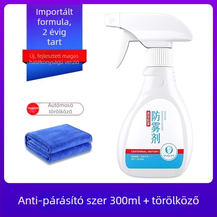 Yiyi Autóüveg és hátsó tükör antifog és esővédő spray – vízálló, modell Rainproof anti-fog agent, testreszabható