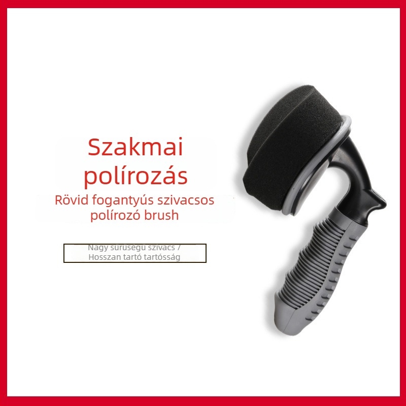 Autógumi polírozó ecset sűrű habból, autómosó szivacs és gum polírozására (Anyag: sűrű hab; Típus: gumi polírozó ecset; Feldolgozás és testreszabás: elérhető)