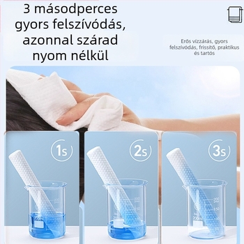 Egyszer használatos arc-törölköző kozmetikai szalonok számára, egyszerű szövés, 70 g, Cui Hua Shi