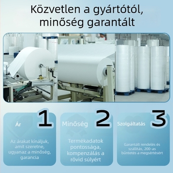 Egyszer használatos arc-törölköző kozmetikai szalonok számára, egyszerű szövés, 70 g, Cui Hua Shi