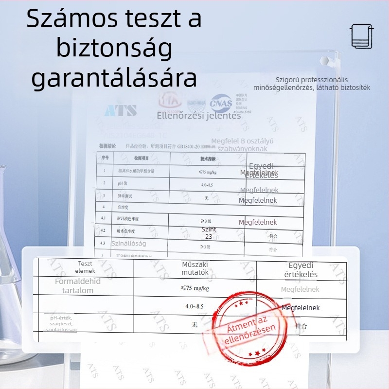 Egyszer használatos törölközők fodrász- és szépségszalonok számára — Anyag: regenerált cellulóz rostok; Fő összetevők: fa pulp rost; Vízfelvétel: 0–5 s; Gyártási folyamat: egyszerű szövés