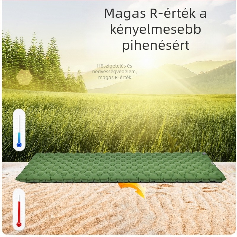 Widesea egy személyes kemping felfújható párna, kettős kamrával, TPU + nylon, súly 1000 g, modell WSCM-006G