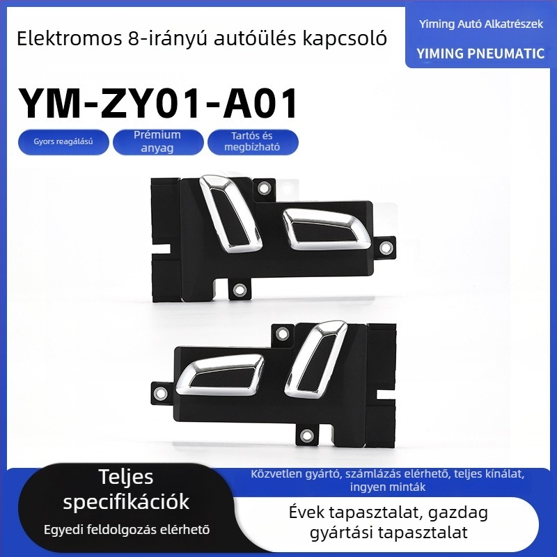 8-utas elektromos üléskapcsoló YM-ZY01-A01 – Yiming