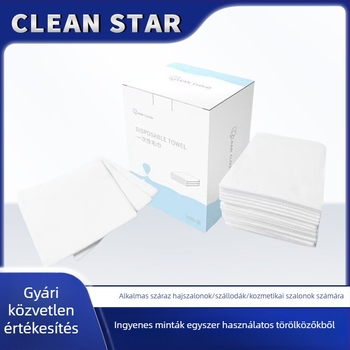 Egyszer használatos szépség törölköző, pamut, Termékkód YICXCD, Márka cleanloud, Súly 80 g
