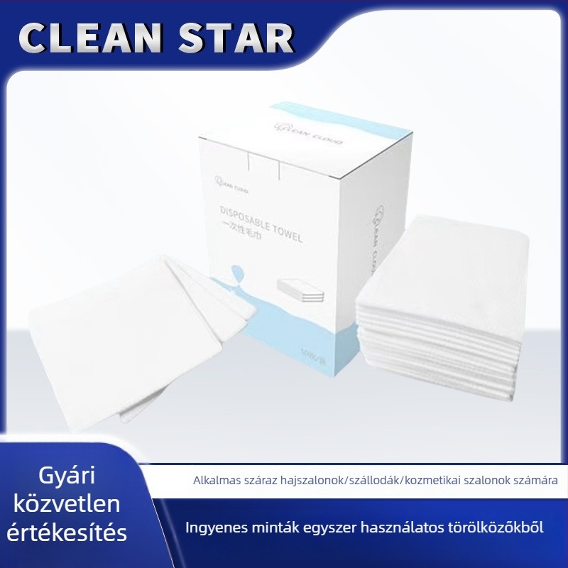 Egyszer használatos szépség törölköző, pamut, Termékkód YICXCD, Márka cleanloud, Súly 80 g