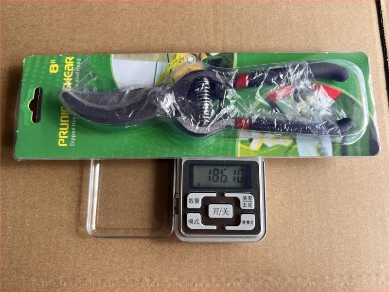 Erős kézi metszőolló gyantás markolattal – kézi kertészeti oltáshoz