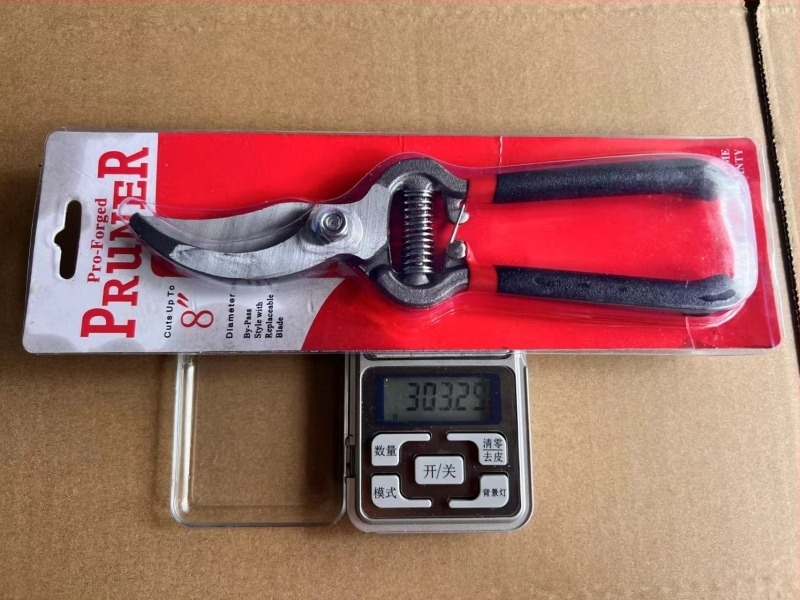 Erős kézi metszőolló gyantás markolattal – kézi kertészeti oltáshoz