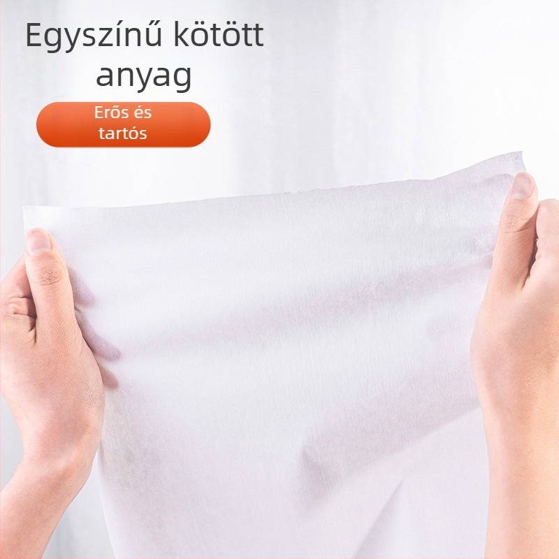 Egyszer használatos lábtörölköző, nedvszívó faalapú cellulózból, spa- és pedikűr célra, testreszabható