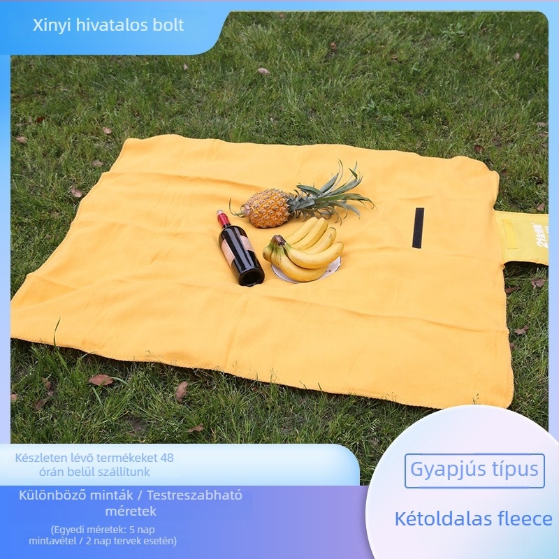 Leave incense hordozható kemping és piknik matrac — poliészter anyag, 400 g, 1–3 személyre