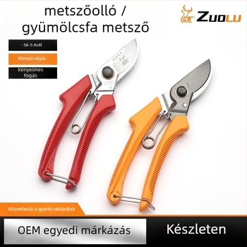 Zuolu 120 modell SK5 madárcsőr alakú metszőolló gyümölcsfákhoz és bonsaihoz