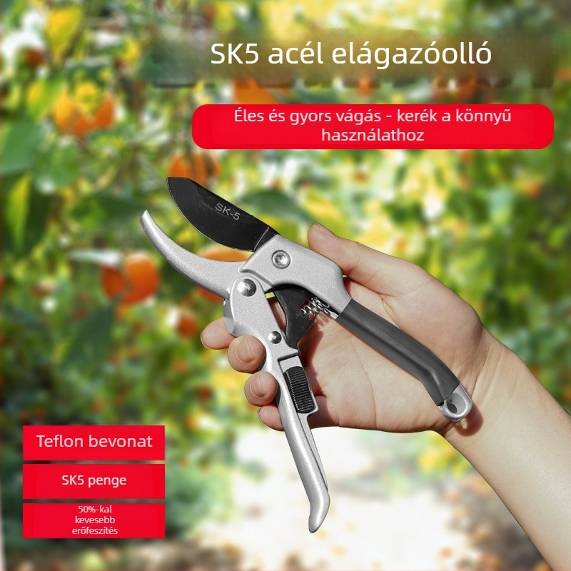 Mengrui Kertészeti metszőolló otthoni használatra – gyümölcsfák és virágok metszéséhez