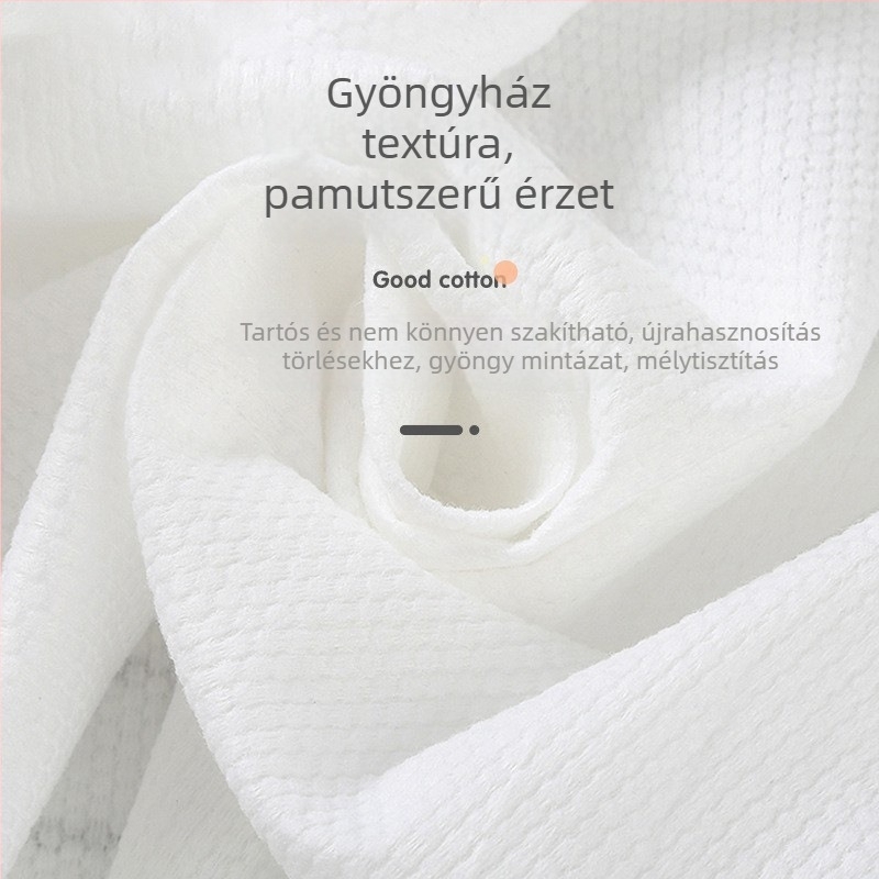 Utazási egyszer használatos fürdőlepedő szállodák és panziók számára, vastag és nedvszívó, 99% pamut, 1% bambuszrost, 180 darabos csomag, gyors felszívódás 0-5 másodperc